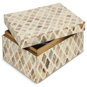 Meilleur prix Boîte d'incrustation d'os de conception unique pour la maison Meubles de salon - Product Image 1