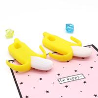 कस्टम 3-12 महीने teether बच्चों केले सिलिकॉन teether शिशु प्रशिक्षण टूथब्रश और दांत बच्चे teether निर्माता