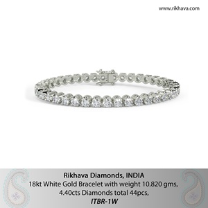 Envío gratis en pedidos de más de 2000 $, el cliente tiene derechos de importación e impuestos, pulsera y brazalete de diamantes - Product Image 2