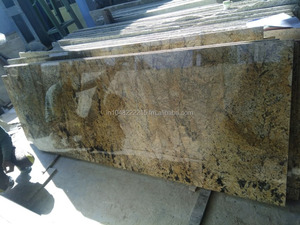 Thiết kế hiện đại 100% tự nhiên <span class=keywords><strong>Granite</strong></span> tấm nhỏ Alaska vàng đánh bóng bề mặt - Product Image 6