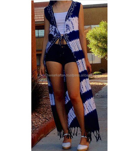 ชุดกิโมโนสำหรับผู้หญิงย้อมสีชายหาดแฟชั่น2024 - Product Image 1