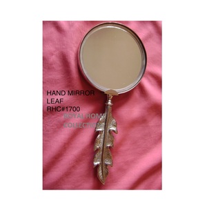 Espejo de mano de forma redonda Espejo hecho a mano de calidad creativa para espejo decorativo para el hogar en precio asequible - Product Image 1