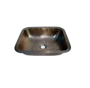 อ่างล้างจานโลหะทรงสี่เหลี่ยมทำด้วยมือผลิตจากโรงงานโดยตรงแบบสร้างสรรค์ - Product Image 1