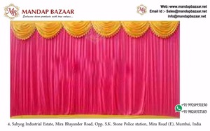 Toile de fond de scène et de décoration de mariage MBBD006 de Mandap Bazaar en; 41826 - Product Image 6