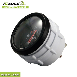 Amperímetro Analógico Profesional IGauge de 52 mm para Tablero de Auto con Clasificación IP66, Retroiluminación de Bombilla, Ajuste Universal para Autos y Camiones - Product Image 5