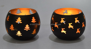Luxury 8-Candle Iron Handmade Gold <b>Tealight</b> <b>Holder</b> Home Decorative Christmas Centrepiece - Product Image 5