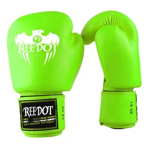Gants de boxe Muay thaï, rose, bleu marine, vert, noir, rouge, blanc, gants d'entraînement, qualité supérieure, prix usine - Product Image 1