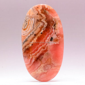 Bellissimo e liscio rhodocrosite Cabochon sciolto fatto a mano pietre preziose curative naturale cristallo ambrato perline di cristallo materiale di pietre preziose