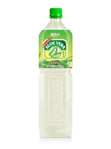 Refresh 1000ml PET botella vendedor-puré procesado refresco Natural Aloe Vera sabor a fresa buen gusto jugo de frutas y verduras - Product Image 4