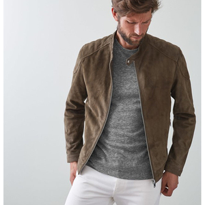 Chaqueta de hombre personalizada de secado rápido a prueba de viento sin capucha de invierno cálido de lona acolchada | Chaqueta acolchada de hombre personalizada - Product Image 6