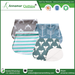 Embalaje personalizado de algodón orgánico paño del Burp - Product Image 3