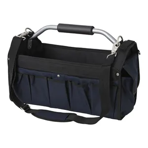 Neue profession elle Multi-Pocket-Ledertasche Roll UP Tragbare hängende Schraubens chl üssel rolle Hardware Organizer Tools Bag