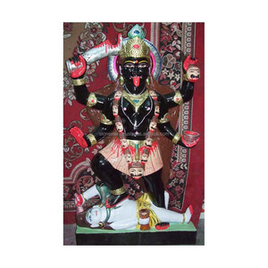 Manufacture Marble Handmade Kali Maa Statue - Product Image 1
