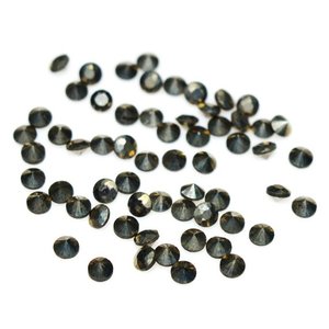 Pierre de pyrite grise naturelle de 4mm à facettes coupe ronde calibré magasin de pierres précieuses en vrac au prix d'usine maintenant du fournisseur en ligne - Product Image 1