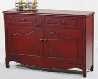 Mobilier de salon à deux tiroirs, Style anglais, armoire en bois, placard de rangement