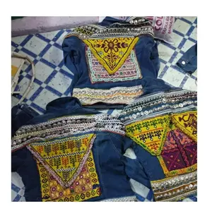 Tribal Boho vintage women Denim Banjara Jacket wholesale