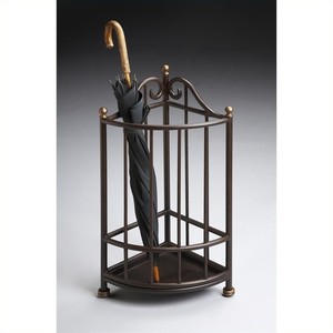 Soporte duradero para sombrilla de oficina y hotel para interiores, exhibición de almacenamiento de Metal de hierro artesanal, soporte elegante para paraguas interior - Product Image 1
