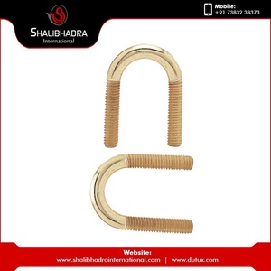 Pernos en U de Latón Cromado Premium M10 con Tuerca Hexagonal – 20mm de Longitud, Estándar ISO M3/M4, Venta al por Mayor Disponible - Product Image 2