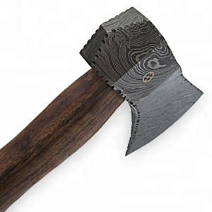 Tomahawks de Acero de Damasco de Grado Industrial Hechos a Mano con Mango de Madera, para Campamento al Aire Libre, Fáciles de Transportar, MH.74 - Product Image 1