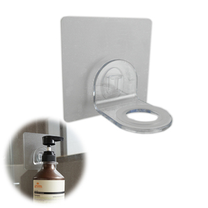 Venta caliente sin perforación Reutilizable y extraíble montado en la Pared Soporte de botella de champú - Product Image 3