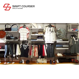 White Clothing <b>Display</b> Systems Rack for Store - Product Image 3