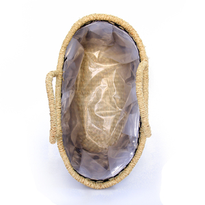 Paniers en osier naturel tressé rond jonc de mer bolga stockage artisanat fait main vietnam moins cher en gros pour organisateur de vêtements - Product Image 3