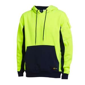 Chaqueta con capucha de seguridad con contraste de alta visibilidad, cinta reflectante impermeable y a prueba de viento, poliéster transpirable y fluorescente antiestático - Product Image 5