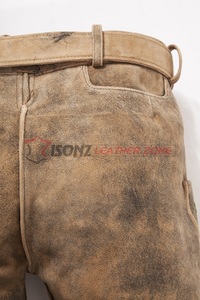 Séchage rapide coton tricoté Oktoberfest Trachtan pantalon motif 2022 été allemand Trachten Lederhosen pli froissé grande taille mi - Product Image 2