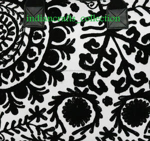 Sac à provisions indien multicolore brodé pour femme, nouveaux sacs du Shopping - Product Image 4