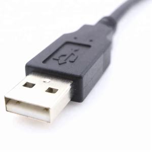 Cable de datos de conector macho USB A personalizado con montaje de alambre soldado - Product Image 3