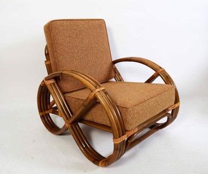 Rattan <b>Sofa</b> Pretzel - Product Image 4