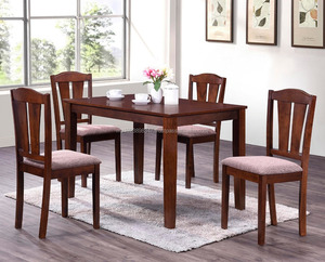 Juego de comedor malayo con 4 sillas - Product Image 1