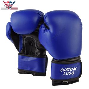 Guantes de boxeo de cuero genuino para entrenamiento Muay Thai, de uso profesional, jaula de lucha, MMA, Boxeo - Product Image 3