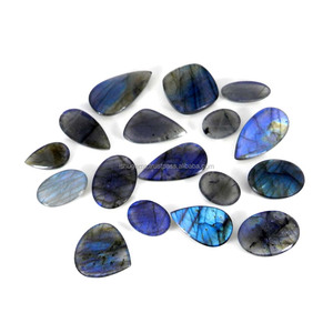 หินลาบราดอไรต์ธรรมชาติ100 GMS ผสม Cabochon, IG0366อัญมณี - Product Image 2