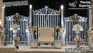 Marco de Fondo para Bodas de Estilo Victoriano Moderno, Pilares Romanos Ligeros Personalizados, Marcos para Escenarios de Ventanas, Precios de Fábrica, Venta en Australia - Product Image 3