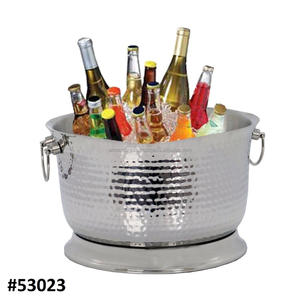 Wedding Decorative Wine Cooler with Stand Decorative Ice Bucket Beverage Tub Stand Party and Barware Wine Bottles Chiller Holder - Product Image 2