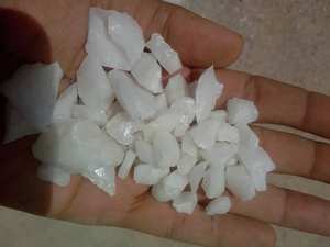 Grava y piedra lavada con agua sin polvo agregada de cuarzo supergranular de calidad fina blanca como la nieve - Product Image 5