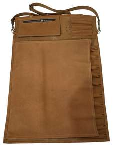 Ligero genuino Premium cuero marrón claro 10 bolsillos profesional Chef cuchillos bolsa/Chef cuchillo rollo, hecho a mano - Product Image 4