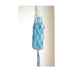 Màu Xanh Macrame Bông Chai Chủ Thân Thiện Với Môi Trong Nhà/Ngoài Trời Trang Trí Nội Thất Với Phong Cách Ins Cho Giáng Sinh PC Chất Liệu Kim Loại Điểm Nhấn - Product Image 1
