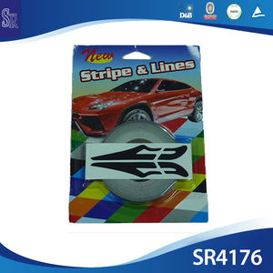 TAIWAN STRIPE LINES <b>CAR</b> BODY <b>STICKER</b> SMALL 1/2" - Product Image 2