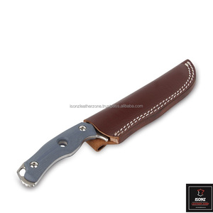 Funda de cuchillo de cuero de vaca bronceado con material de nailon duradero Soporte OEM y ODM personalizable - Product Image 4
