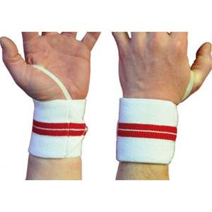 GAF First Step Culturismo Fit Muñequera Wraps Algodón Levantamiento de pesas Gimnasio Vendaje Rodilla Wrap Muñequera para levantamiento de pesas - Product Image 6