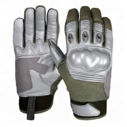 Top Quality Cowhide Leather Compact Tactical Gloves Best Quality Safety Gloves For Special Units Leather gloves from Pakistan