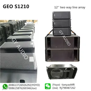 GEO S1210 S1230ระบบเสียง2สายอาร์เรย์ลำโพงประสิทธิภาพสูง