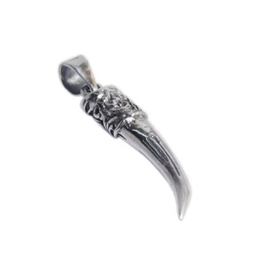 จี้925สีเงินสเตอร์ลิงแบบเรียบเครื่องประดับดีไซน์ใหม่งานหัตถกรรมอินเดียจี้เครื่องประดับชั้นดีและเสน่ห์ขายส่ง - Product Image 1