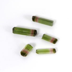 Joyería de piedras preciosas sueltas, turmalina Natural IG10049 verde, 7x4mm-11x3mm, 4,70 Cts Ishu gemas ZA - Product Image 1