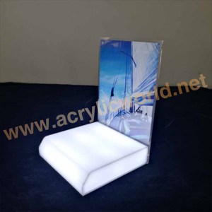 ที่กำหนดเองร้อนขายอะคริลินำแสงทดสอบยืนแสดง/หลอดไฟ Led แสดงเคาน์เตอร์/หลอดไฟทดสอบการแสดงผลโทรศัพท์อุปกรณ์เสริมชั้นวางจอแสดงผล - Product Image 2