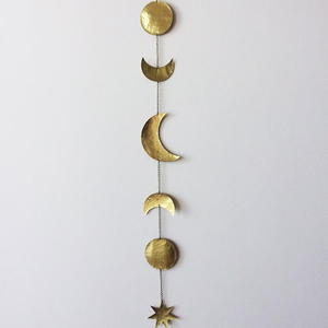 ของตกแต่งผนังรูปพระจันทร์ข้างขึ้นข้างแรม งานแฮนด์เมด ดีไซน์โดดเด่น คุณภาพเยี่ยม ทำจากเหล็ก - Product Image 2