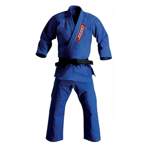 ยูโดกิโมโนGiManผู้หญิงเด็กสีขาวและสีฟ้าพร้อมเข็มขัดผ้าฝ้าย100% - Product Image 2