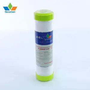 FILTRO DE AGUA PP 10 "5 MICRON VERDE 100% POLIPROPILENO HECHO EN VIETNAM